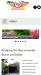 Mobile Screenshot of mikebrownauctioneer.com